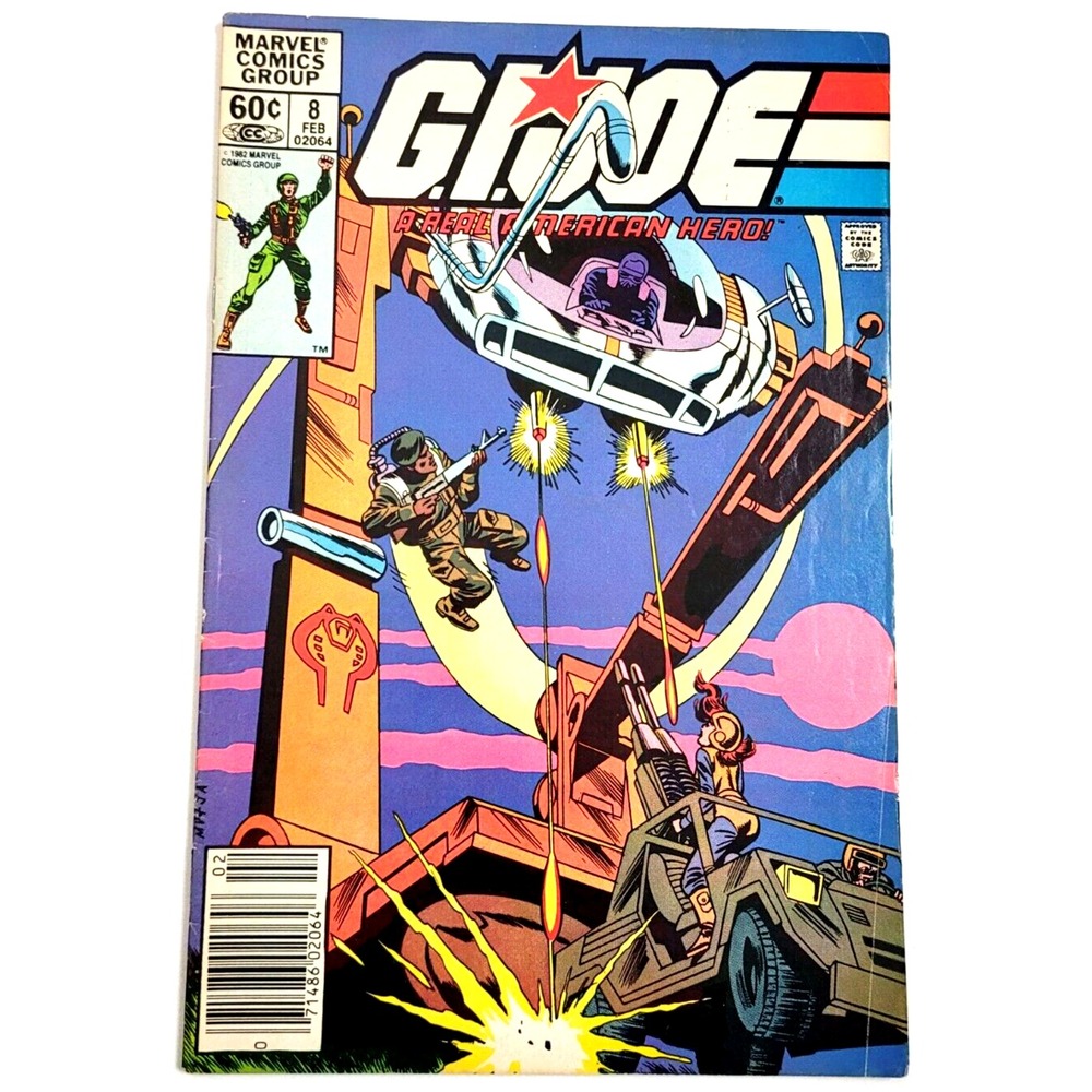 G.I. JOE #8 (1982) -‎ MARVEL COMICS